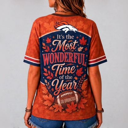 DB Premium NFL Fall Game Day V-Neck Shirt