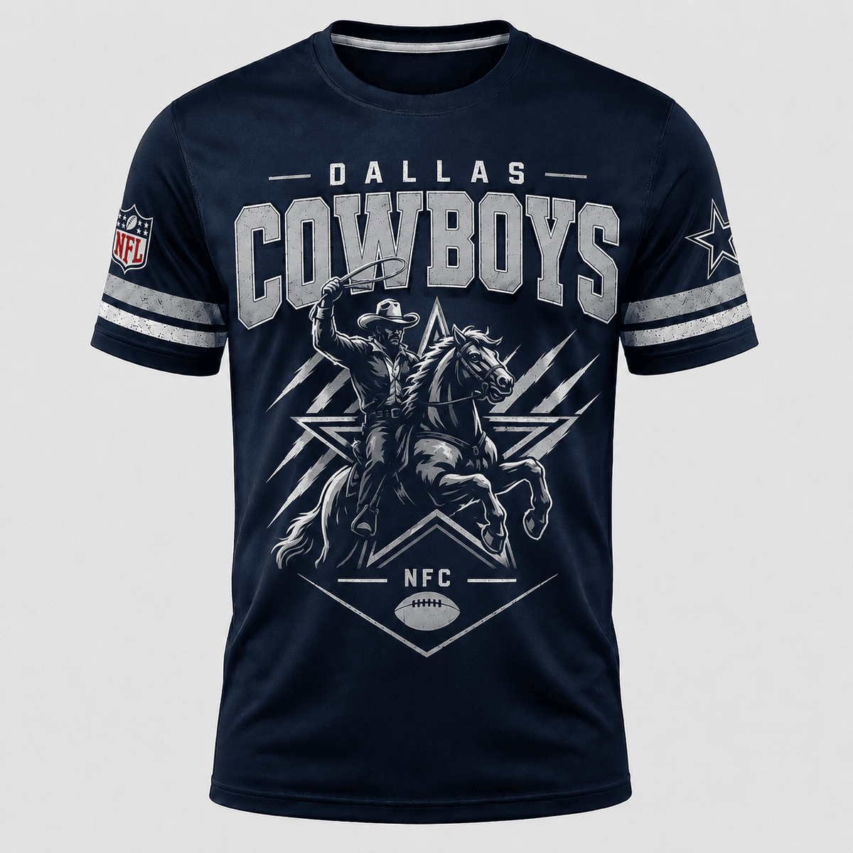 DC Premium NFL Game Day Stampede 3D Shirt