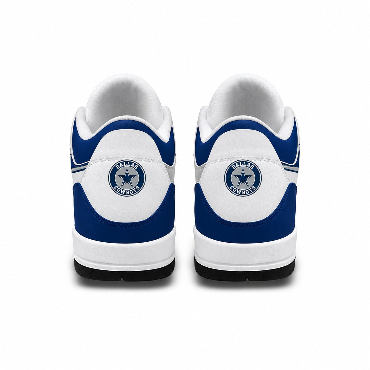 DC x NFL Basic White Genuine Leather JD03 Shoes Men and Women
