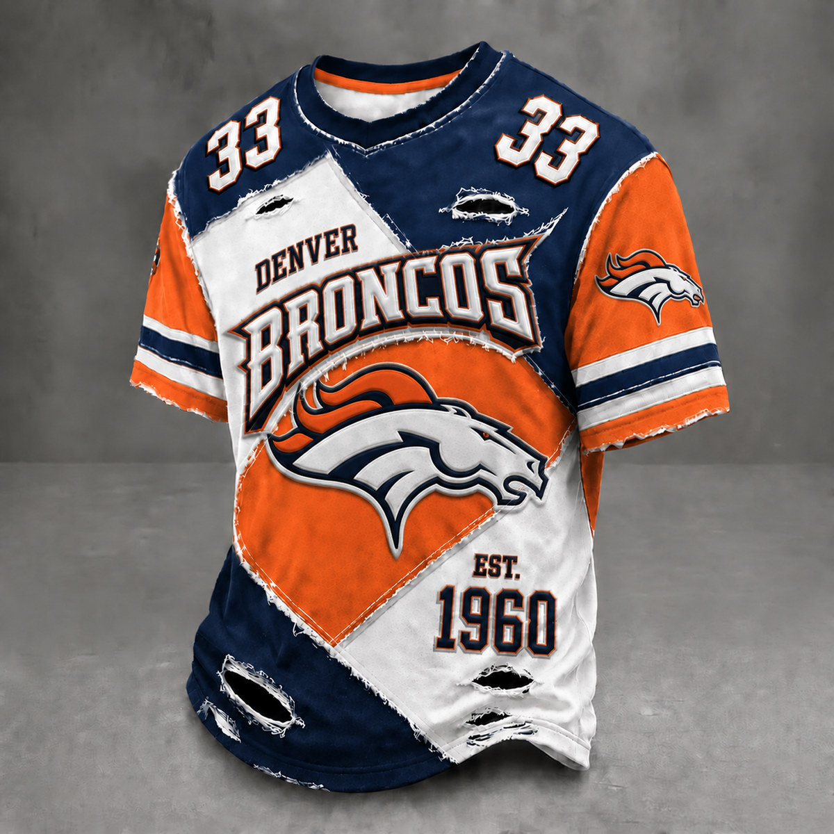 DEN x NFL Men's Professional Football Style Shirt