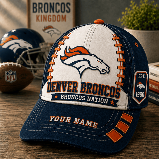 DEN x NFL Personalized Classic Cap