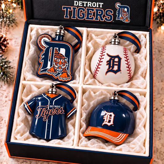 DET x MLB 3D Christmas Hanging Ornament