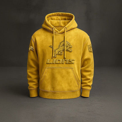 DET x NFL Embossed Hoodie