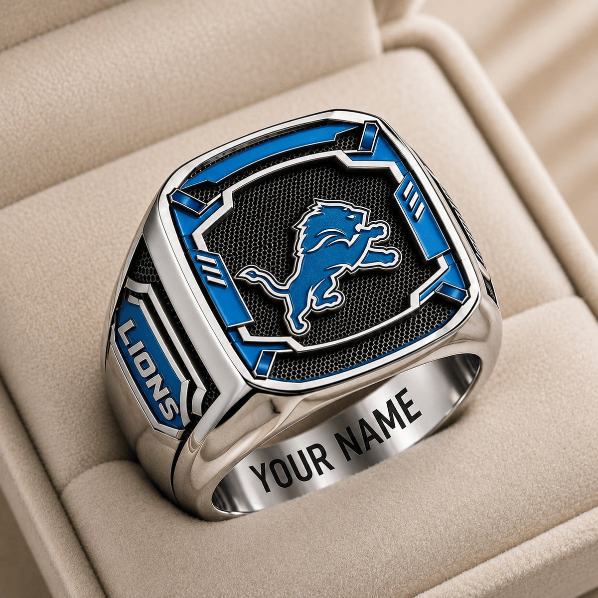 DL NFL Special Ring Custom Any Name Gift For Fan Love