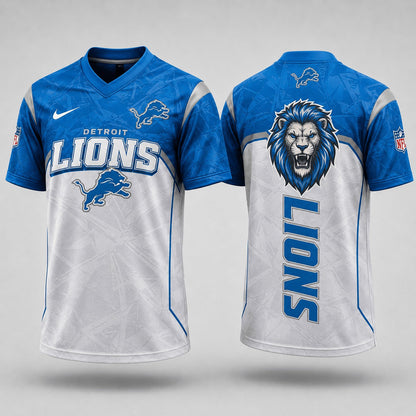 DL Premium NFL Power Graphic 3D V-neck Shirt