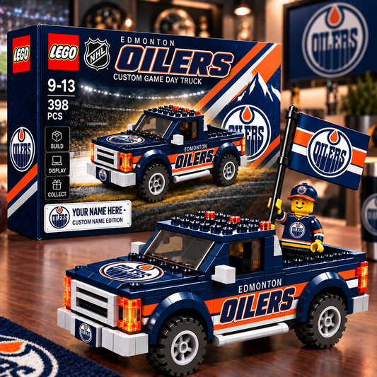 EDM x NHL Building Blocks Truck Toy Set V2