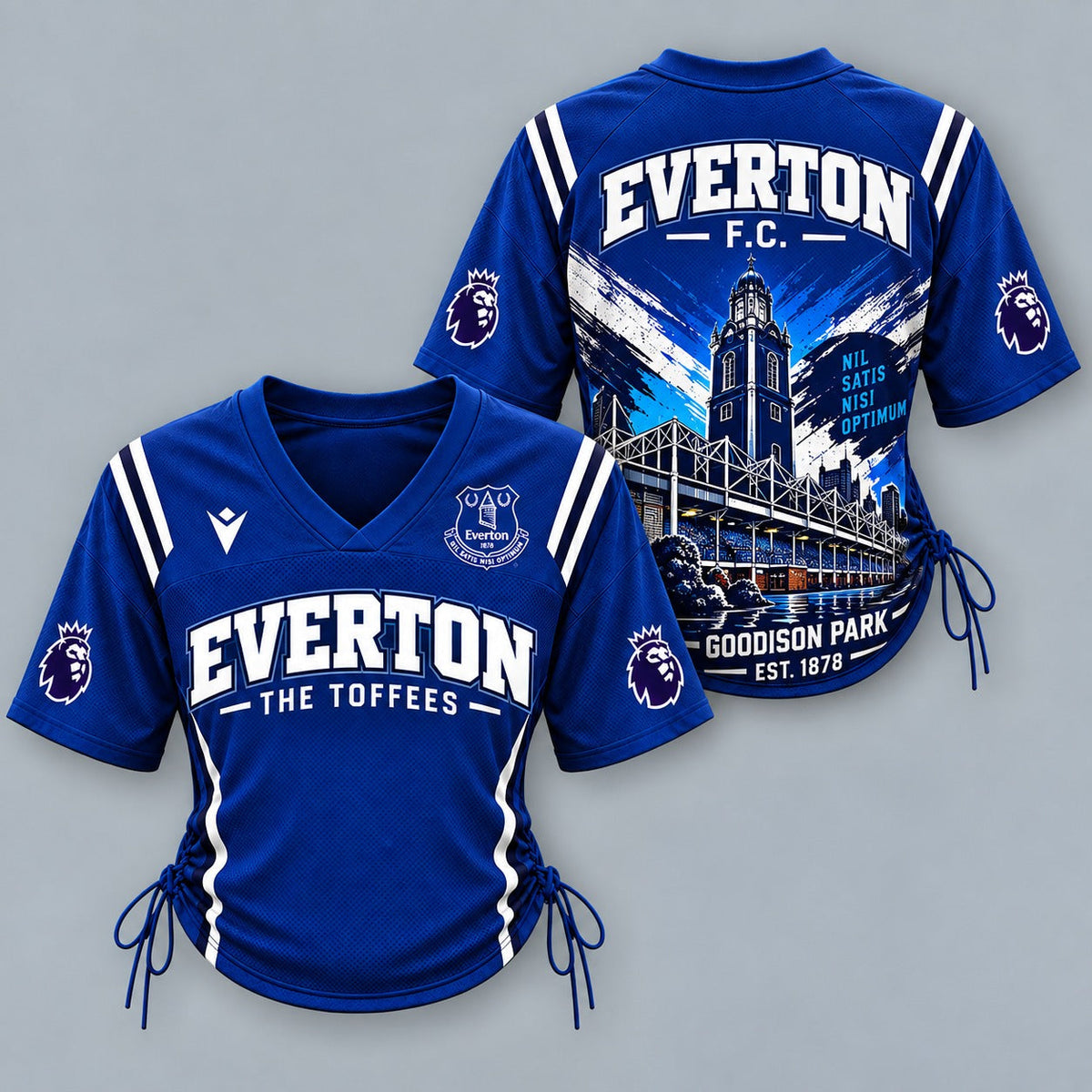EVE Premium EPL Game Day Women Lace-Up Jersey Shirt