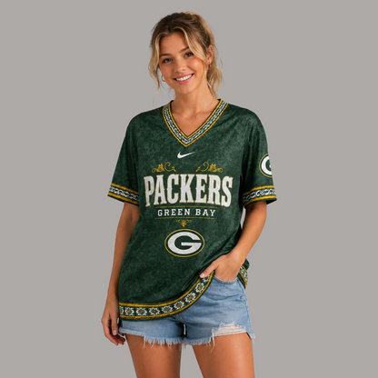 GBP Premium NFL Classic Floral Satin Shirt