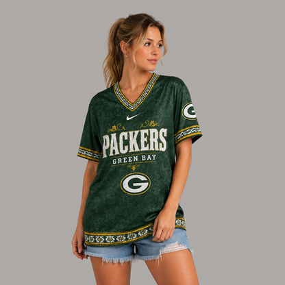 GBP Premium NFL Classic Floral Satin Shirt