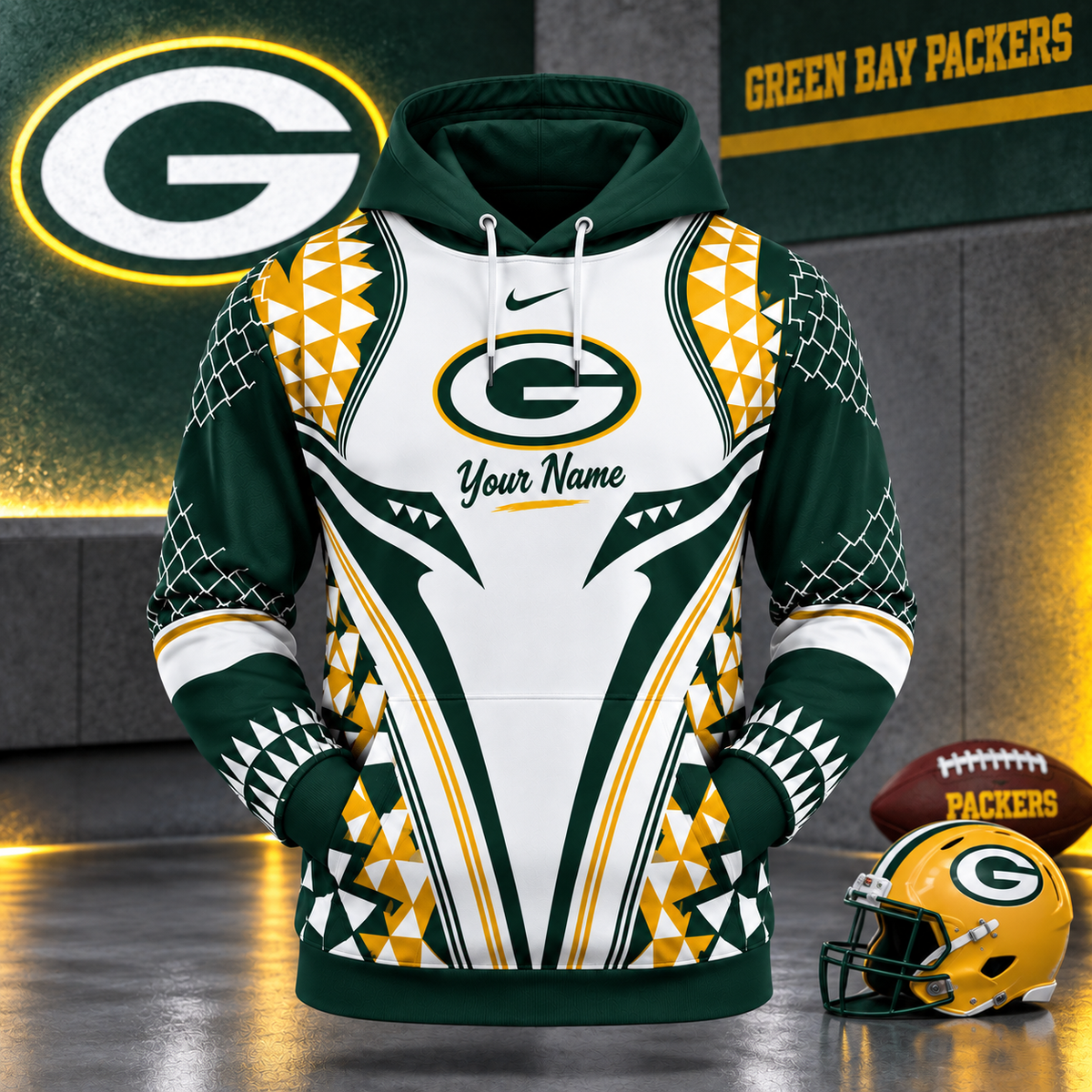GBP Premium NFL Football Graphic Hoodie
