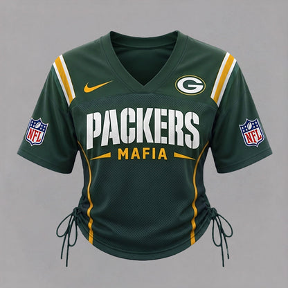 GBP Premium NFL Game Day Women Lace-Up Jersey Shirt