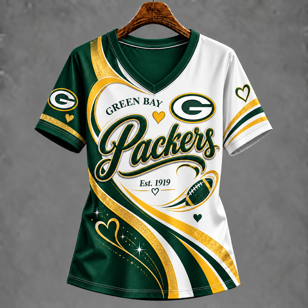 GBP x NFL Premium Womenƒ??s V-Neck Shirt