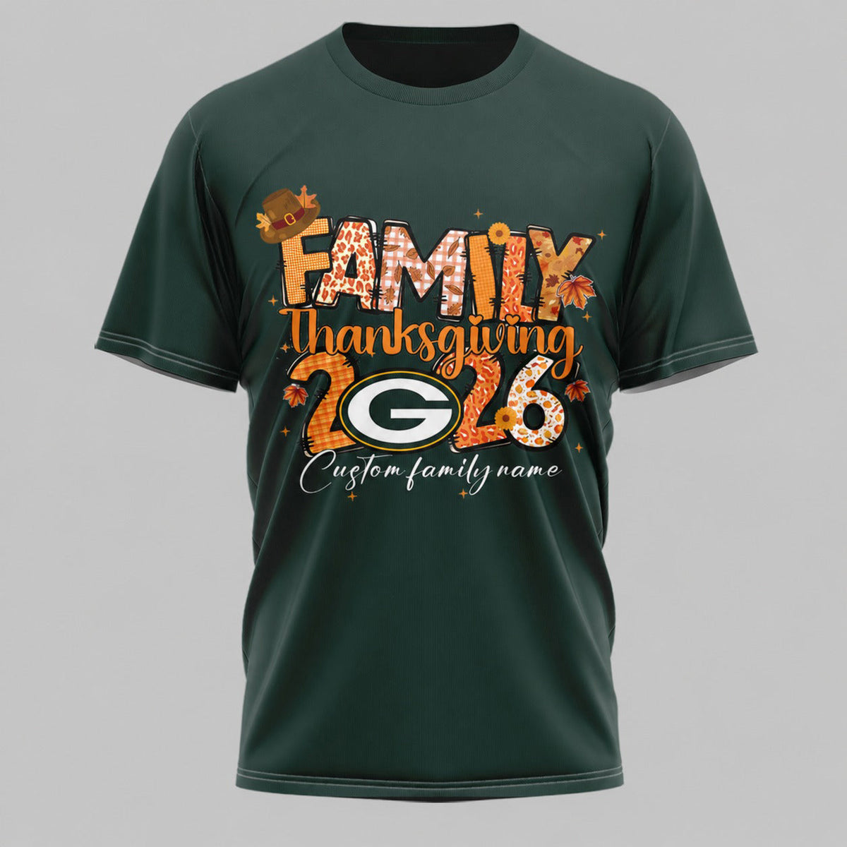 GBP x NFL Thanksgiving 3D Shirt