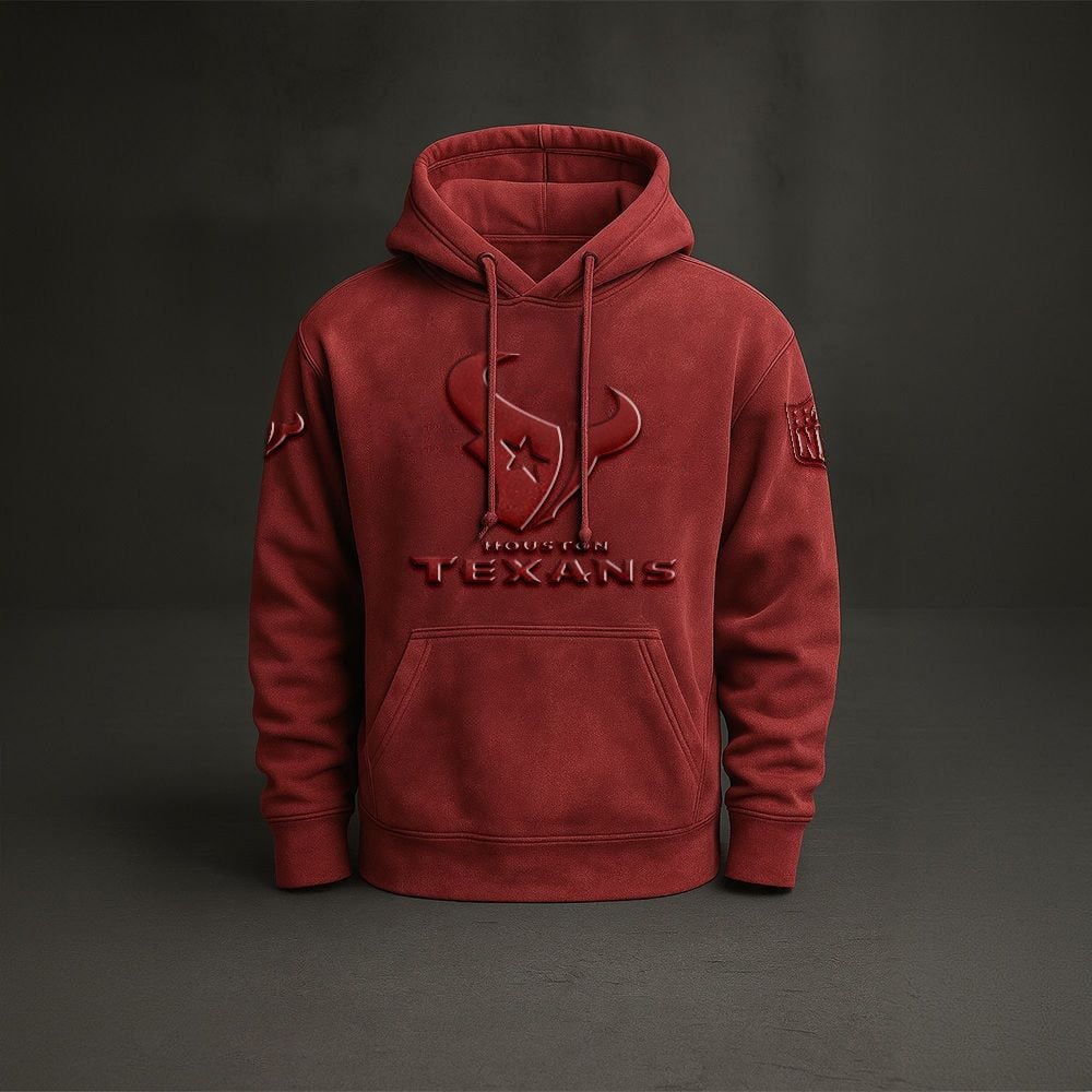 HOU x NFL Embossed Hoodie