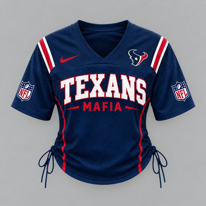 HT Premium NFL Game Day Women Lace-Up Jersey Shirt