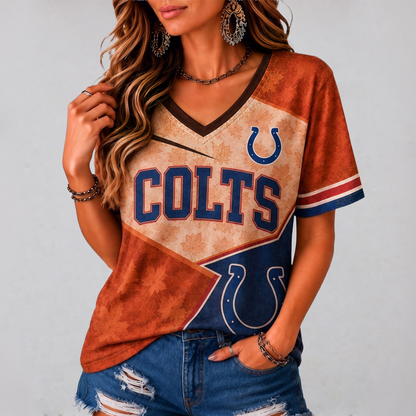 IC Premium NFL Fall Game Day V-Neck Shirt