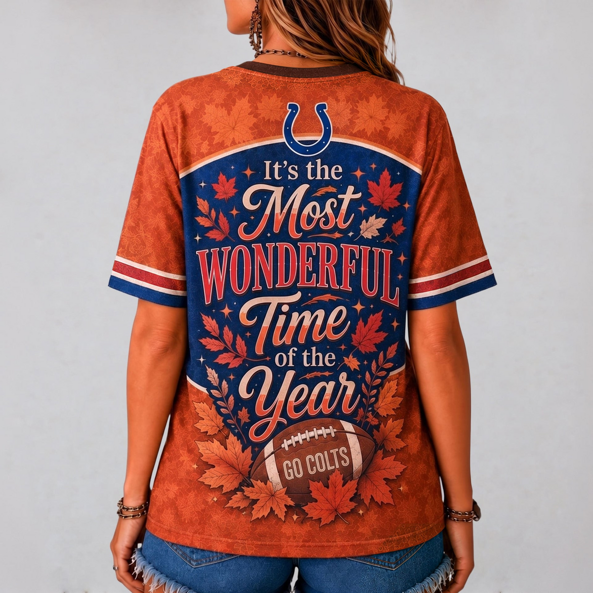 IC Premium NFL Fall Game Day V-Neck Shirt