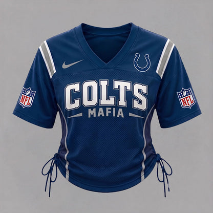 IC Premium NFL Game Day Women Lace-Up Jersey Shirt