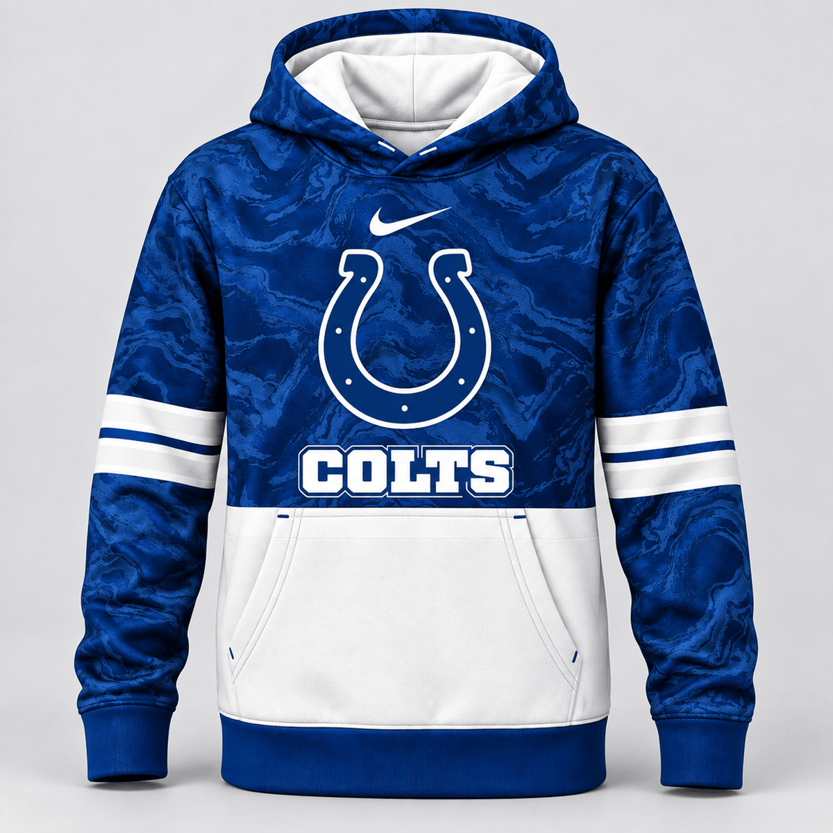 IND Premium NFL Camo Colorblock Pullover Hoodie