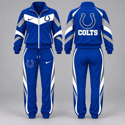 IND x NFL Team Pride Waterproof Windbreaker Zip-Up Tracksuit Set
