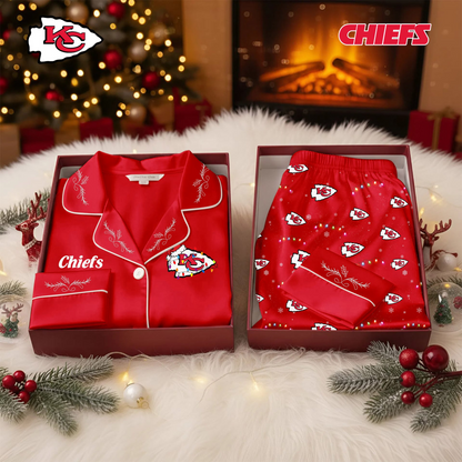 KCC Premium NFL Christmas Cozy Pajama