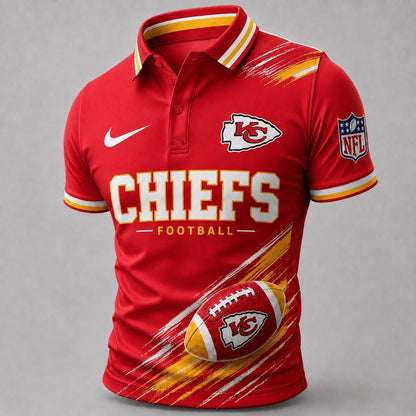 KCC Premium NFL Dynamic Gridiron Style Polo
