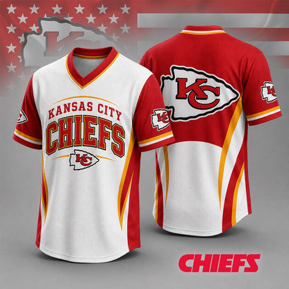 KCC Premium NFL Team Spirit V-Neck Jersey