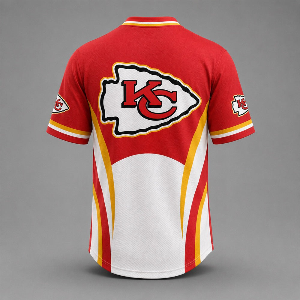 KCC Premium NFL Team Spirit V-Neck Jersey