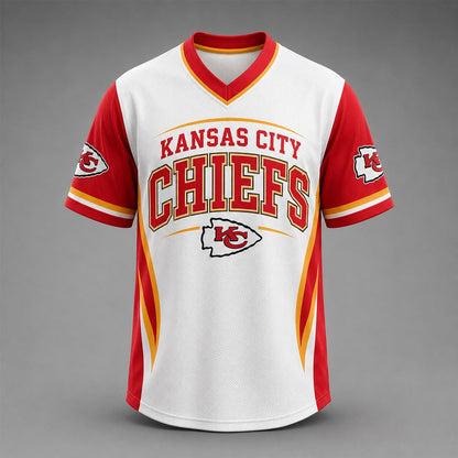 KCC Premium NFL Team Spirit V-Neck Jersey
