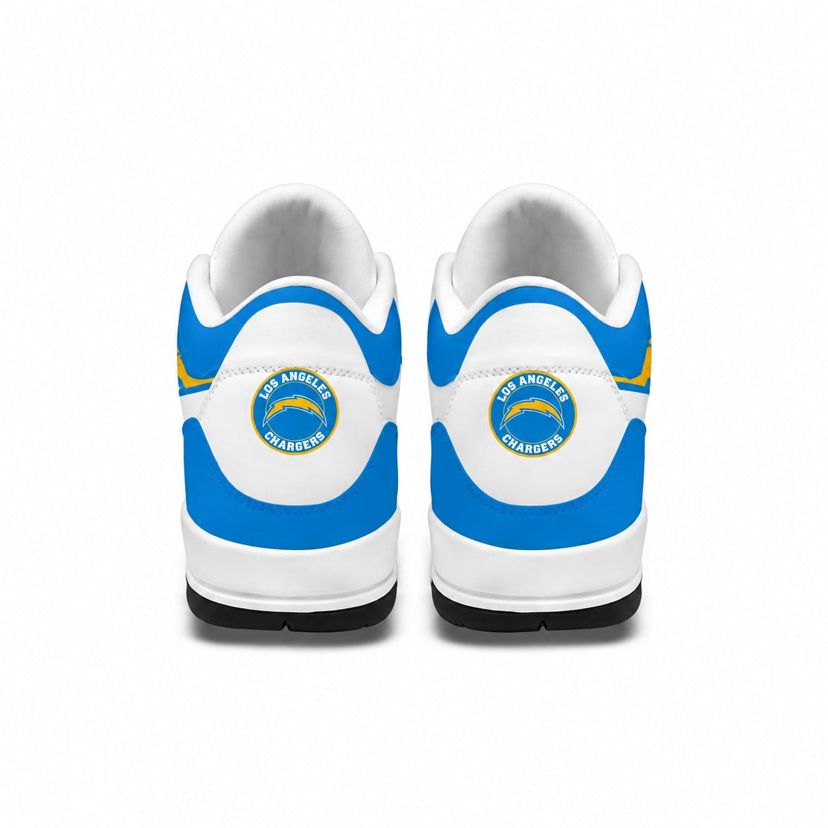 LAC x NFL Basic White Genuine Leather JD03 Shoes Men and Women