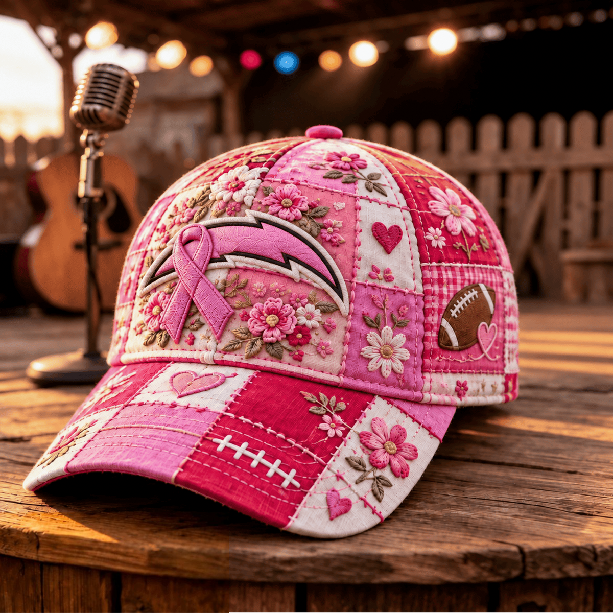 LAC x NFL Cap Breast Cancer Awareness Edition