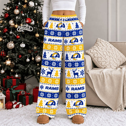LAR Premium NFL Christmas Casual Pants