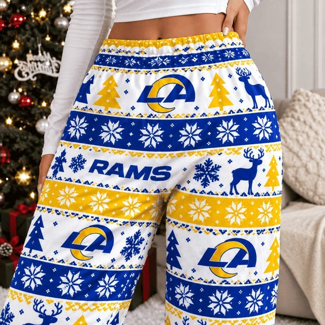 LAR Premium NFL Christmas Casual Pants