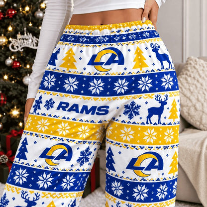 LAR Premium NFL Christmas Casual Pants