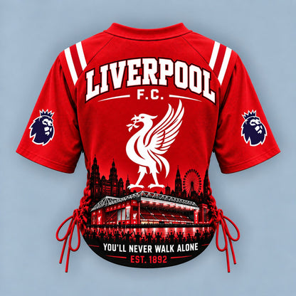 LIV Premium EPL Game Day Women Lace-Up Jersey Shirt