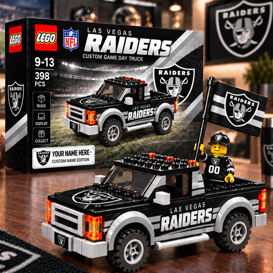 LV x NFL Building Blocks Truck Toy Set V2