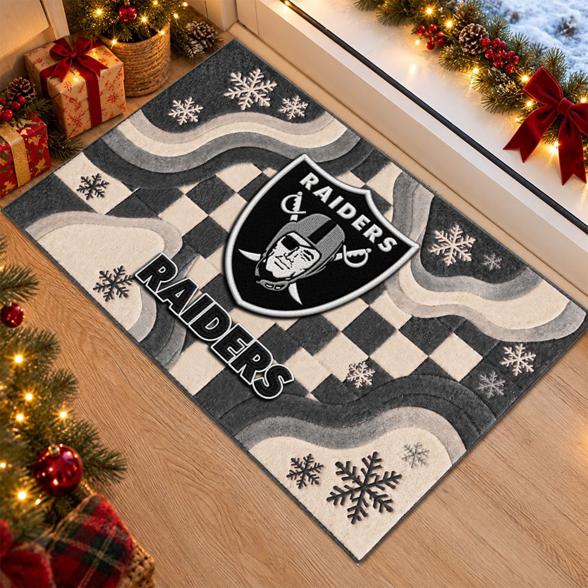 LV x NFL Christmas Doormat