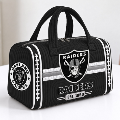LV x NFL Quilted Luggage Travel Bag