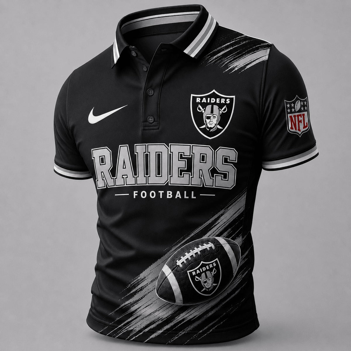 LVR Premium NFL Dynamic Gridiron Style Polo