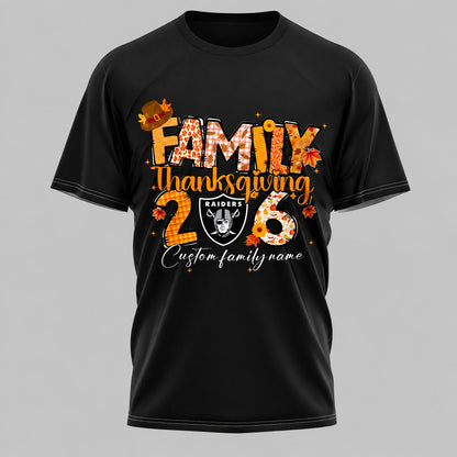 LVR x NFL Thanksgiving 3D Shirt