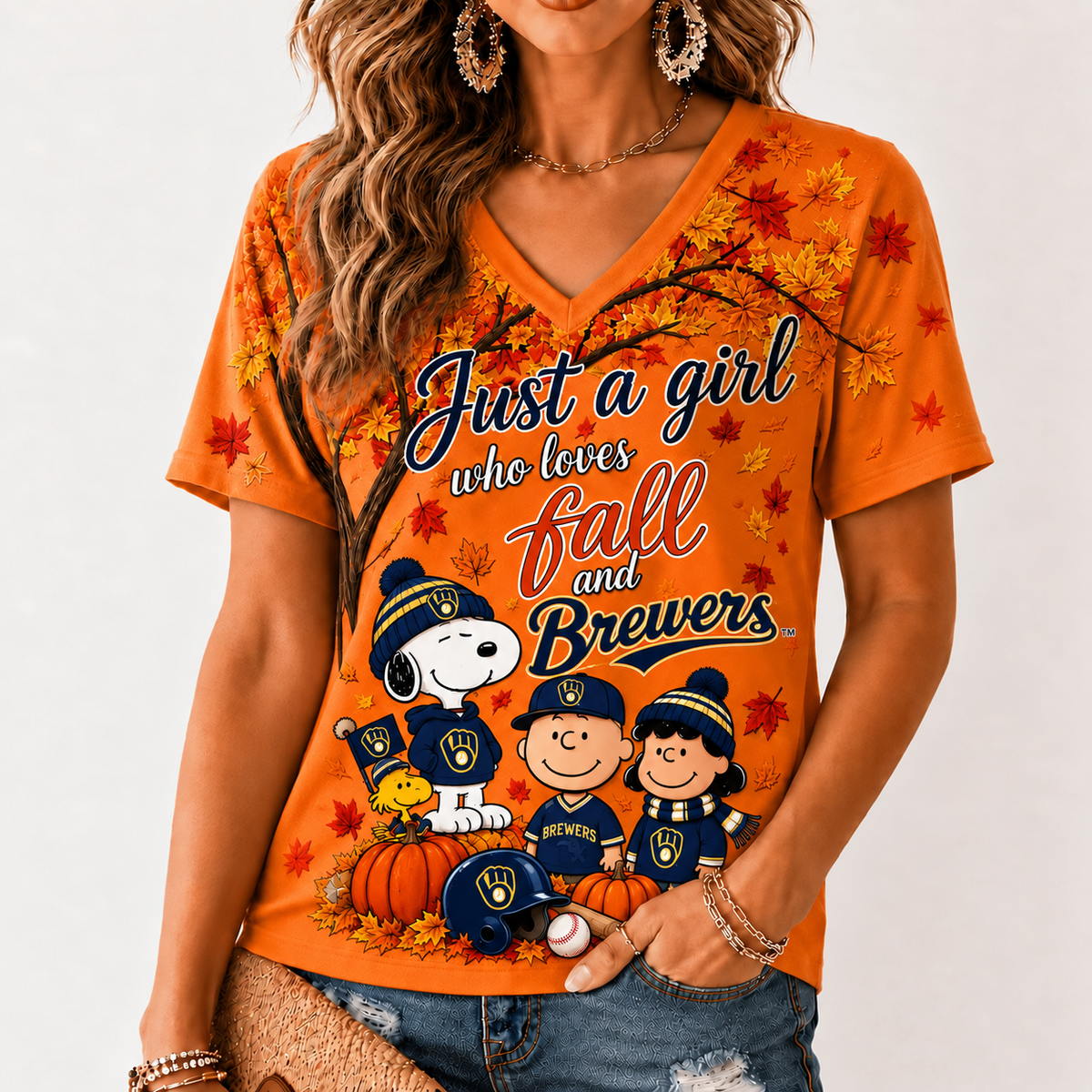 MB Premium MLB Fall Season V-Neck