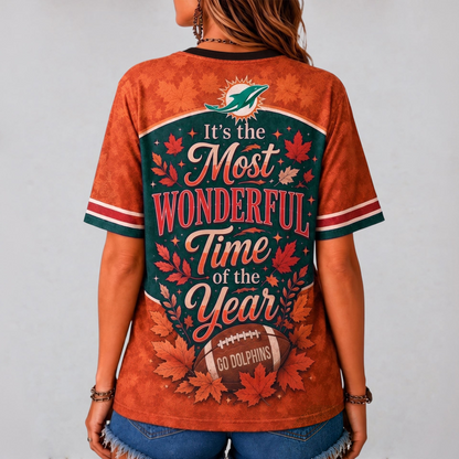 MD Premium NFL Fall Game Day V-Neck Shirt
