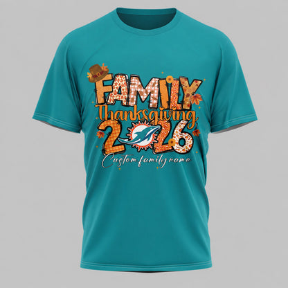 MD x NFL Thanksgiving 3D Shirt