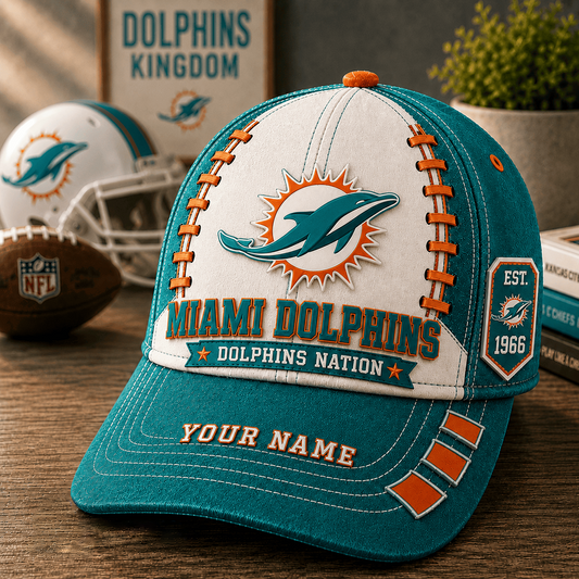 MIA x NFL Personalized Classic Cap