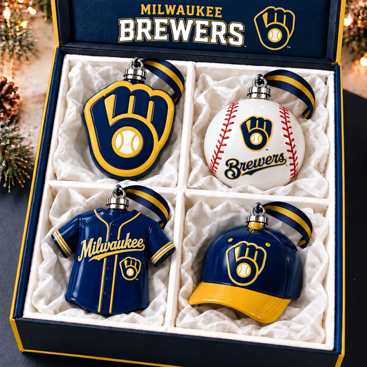 MIL x MLB 3D Christmas Hanging Ornament