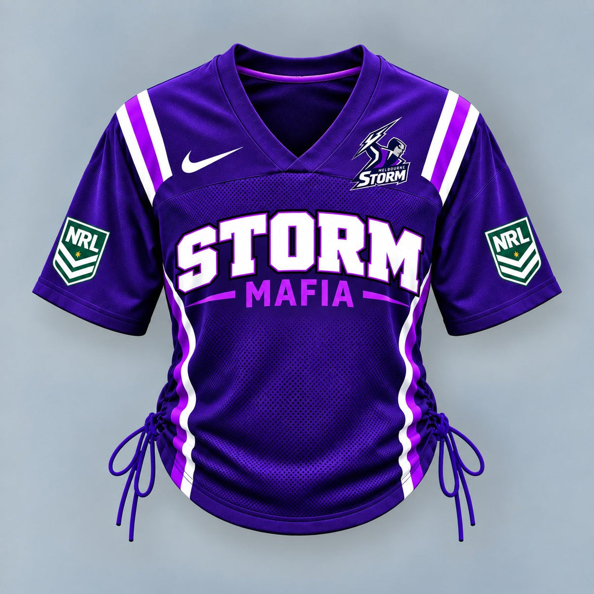 MS Premium EPL Game Day Women Lace-Up Jersey Shirt