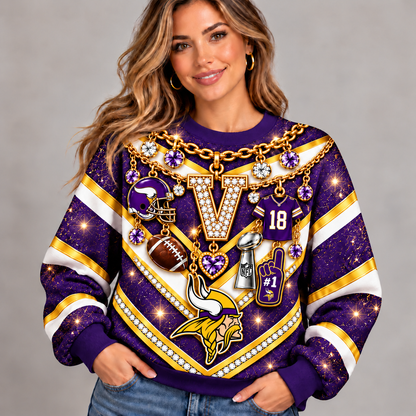 MV x NFL Luxury Bling Sweatshirt