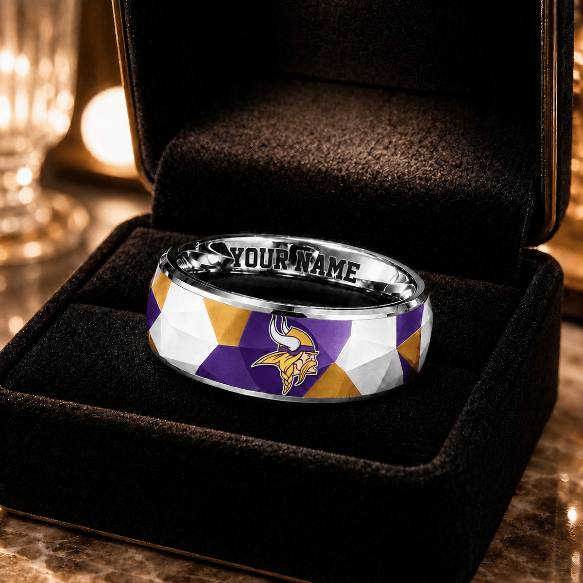 MV x NFL Ring Custom Name For Fan