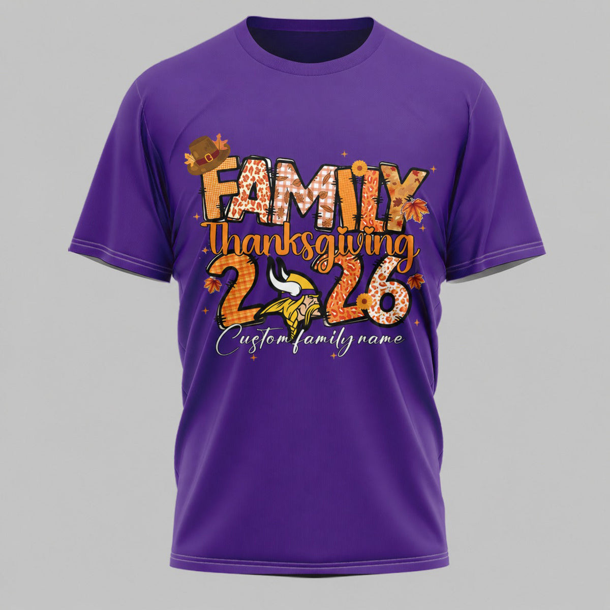 MV x NFL Thanksgiving 3D Shirt