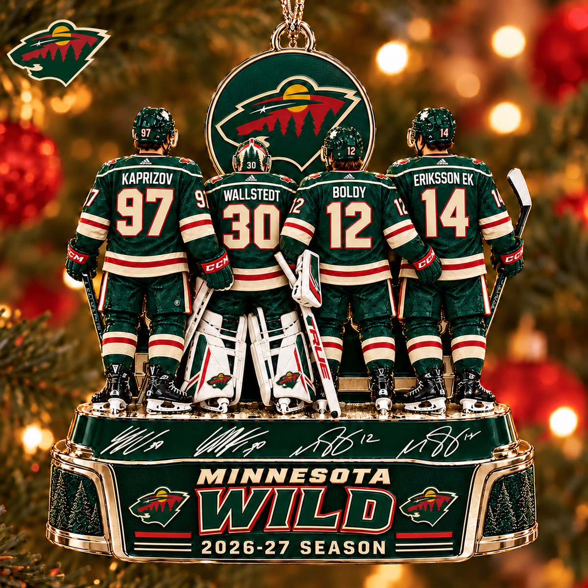MW x NHL Game Day Premium Personalized Acrylic Ornament Gift For Fan